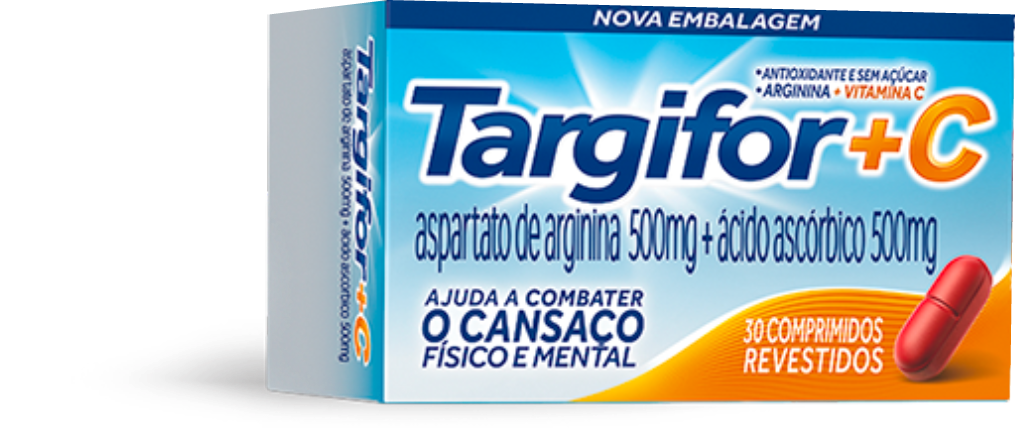 Imagem ilustrativo do produto Targifor C Comprimido Revestido